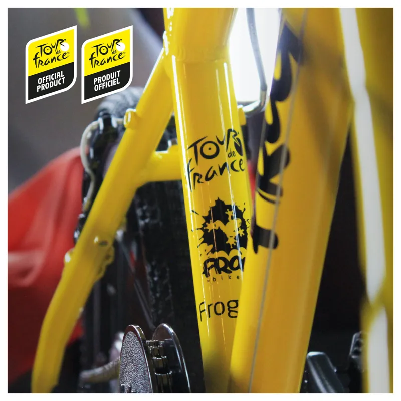 Frog 52 Hybrid Kids Bike for Age 56 Years Tour de France Yellow